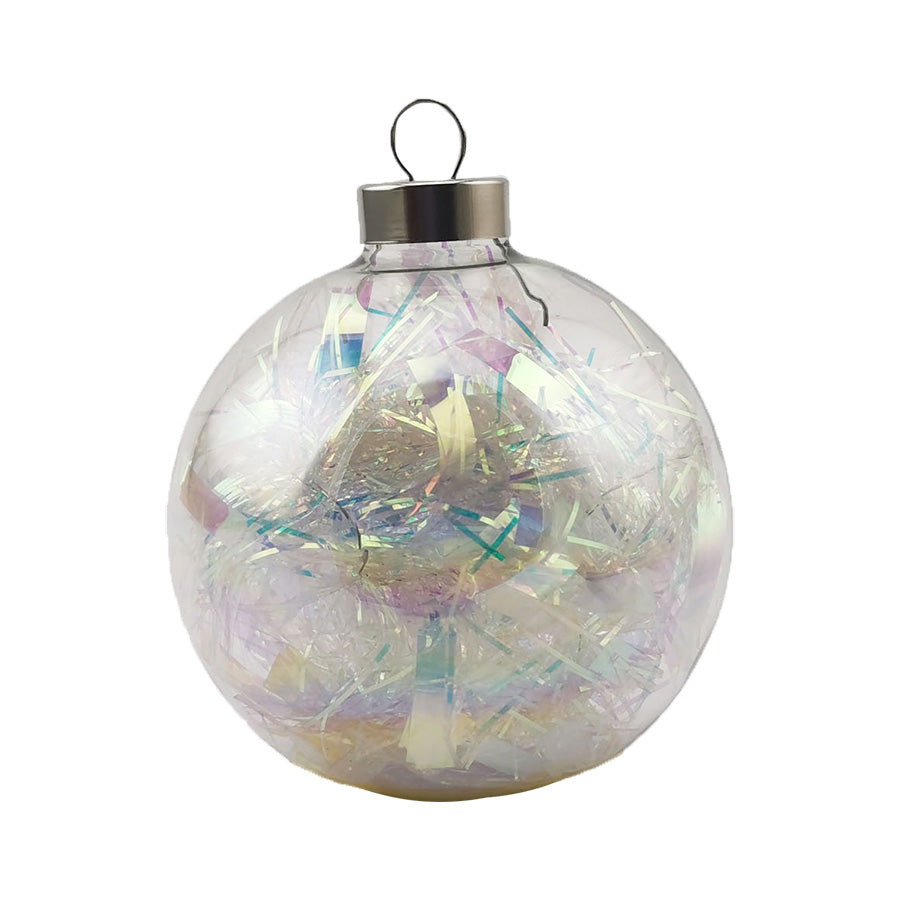 Tinsel Filled Ornament