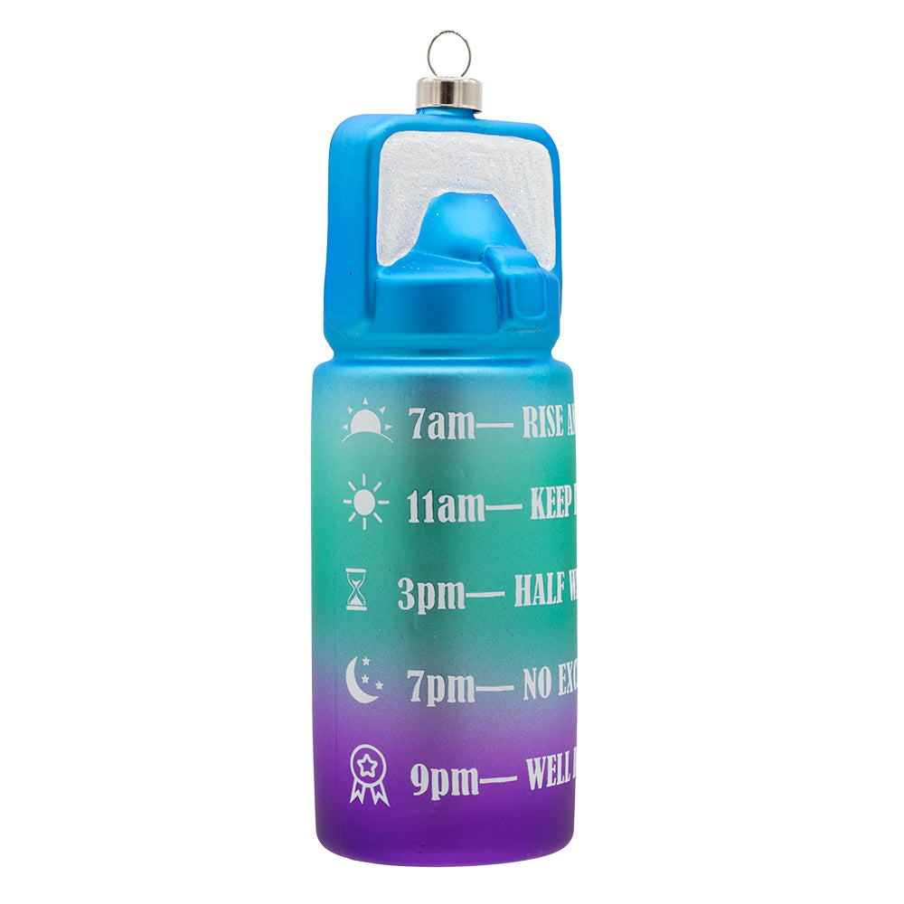 Side image - Motivational Water Bottle - (Water bottle drink ornament)