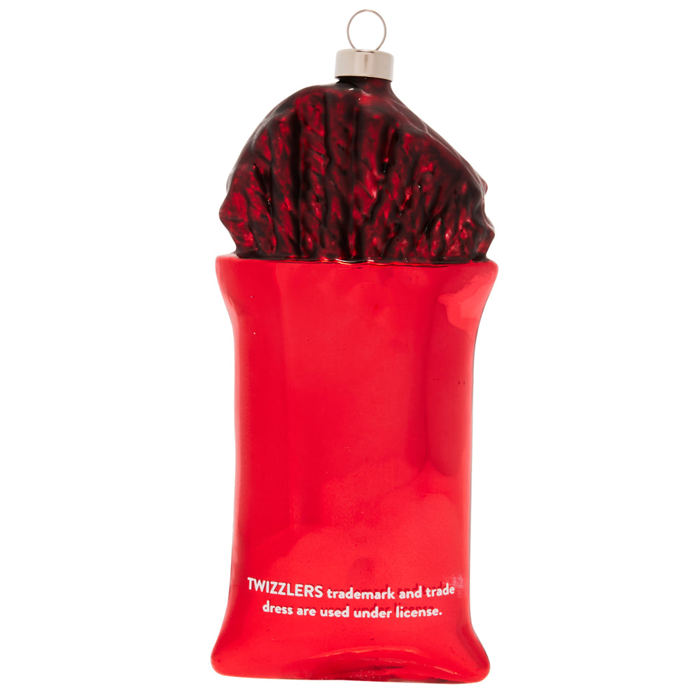 Front image - Bag of TWIZZLERS - (TWIZZLERS candy ornament)